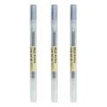 Set de 3 Lápices Muji Classic 0.38 mm Tinta Gel Negra | Papelería Japonesa
