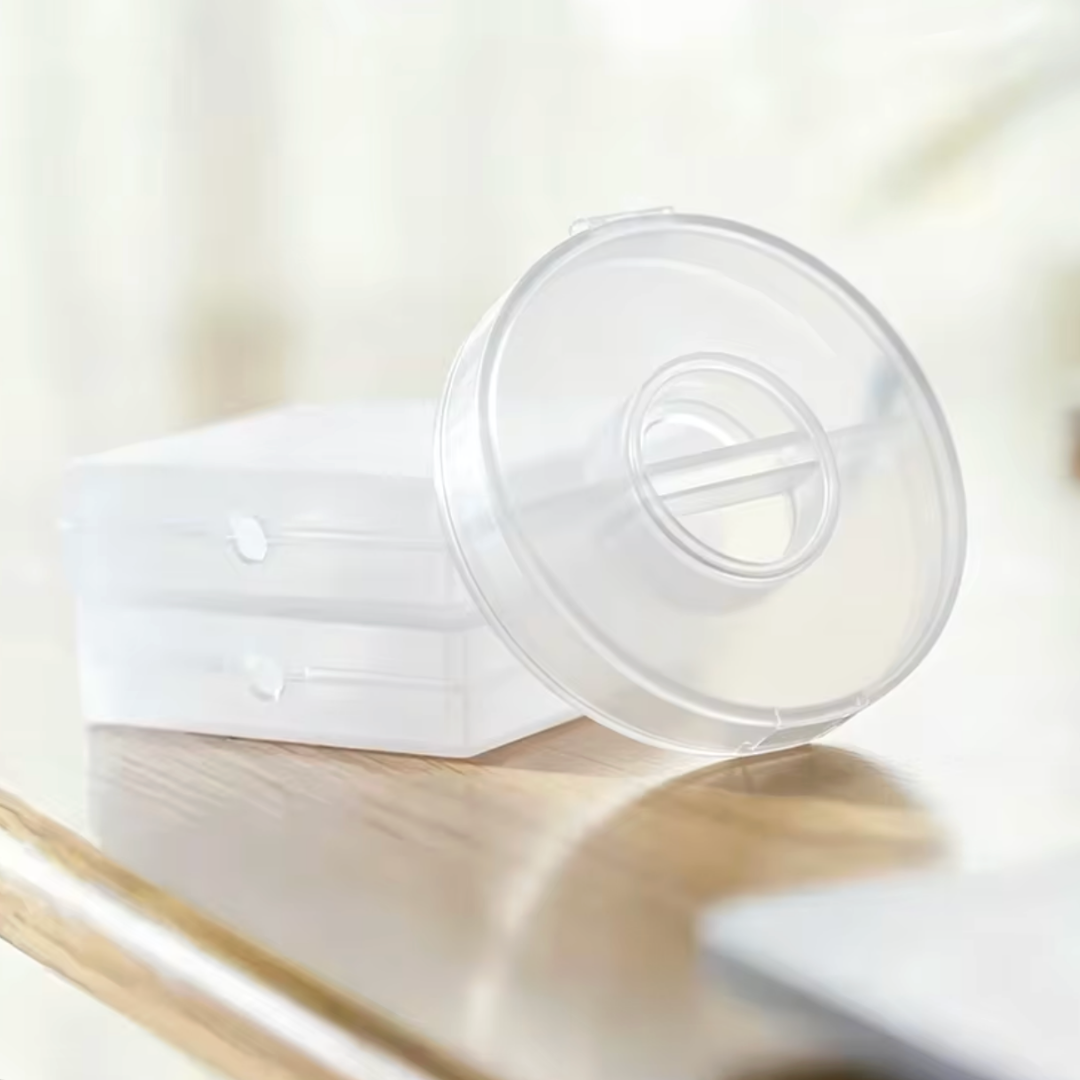 Organizador de Cables Retráctil Transparente | Porta Cables Compacto para USB, Audífonos y Cargadores