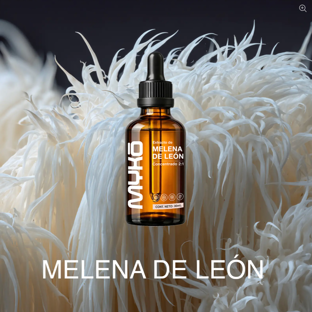 Extracto de Melena de León | Hongo Adaptógeno para la Concentración, Memoria y Claridad Mental